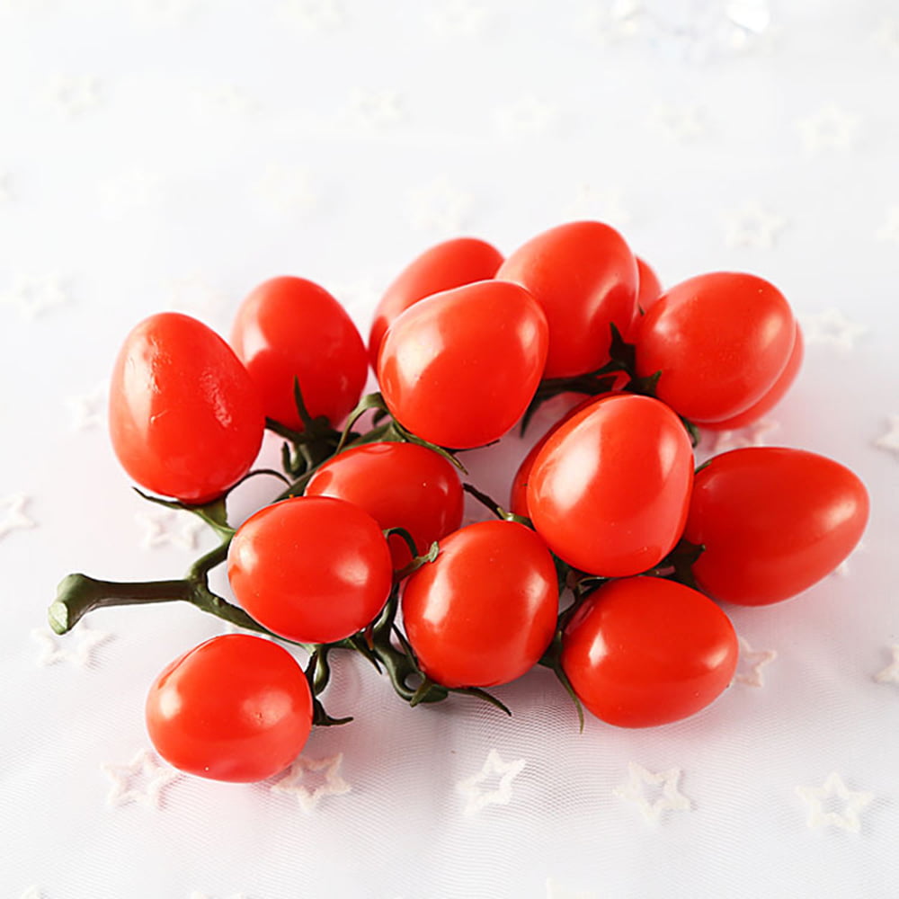 Artificial Red Tomato Single Fake Fruit Vegetable 