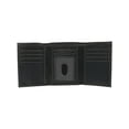 thumbnail image 2 of CTM  Leather Contrast Stitch Trifold Wallet (Men), 2 of 5