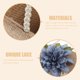 thumbnail image 4 of KAKOWELY Cesta de boda Cesta de almacenamiento de mano Cesta de flores y perlas Cesta portátil para novia, 4 of 4