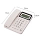 thumbnail image 4 of Teléfono De Línea Fija Con Cable De Escritorio De Inicio Teléfono Fijo Con Pantalla LCD MUTE/ PAUSE/ Hold/ Flash/ Redial/ Hands Free/ Calculator Functions For Home Hotel Office, 4 of 6