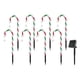 thumbnail image 3 of El jardín solar de la luz del de la decoración de la Navidad enciende la altura los 48cm con 8 luces Estilo E Cola Luces de bastón de caramelo, 3 of 8