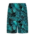 thumbnail image 6 of Aobny Board Shorts Men with Liner Hawaiian Shorts Casual Slim Mens Short Shorts,XL, 6 of 6