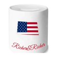 thumbnail image 1 of North Dakota Rich and Rich Bank Saving Box Coin, 1 of 1