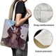 thumbnail image 3 of Obi-Wan Bolso de tela con estampado de lienzo para mujer, bolsa de compras reutilizable y estética, con cremallera interior, regalo para mujer,40*40cm., 3 of 6