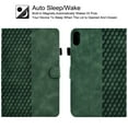 thumbnail image 3 of GSFY Case for Galaxy Tab S6 Lite 10.4 inch 2024/2022/2020, PU Leather Wallet Stand Protective Smart Shell with Pen Holder Auto Sleep Wake for Samsung Galaxy S6 Lite Tablet, Green Blocks, 3 of 8