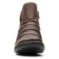thumbnail image 3 of Clarks Women's Un Loop Top Ankle Boot Dark Brown - 26168662, 3 of 7