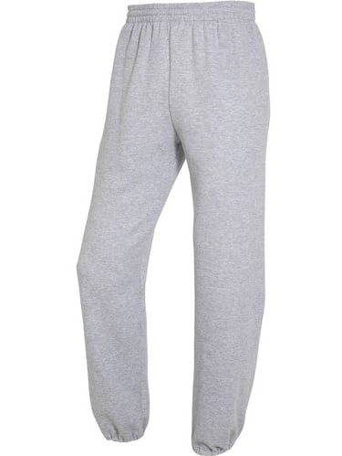 fruit of the loom men's fleece elastic bottom pant