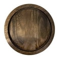 thumbnail image 1 of Plato de postre redondo Bandeja de madera para servir Decoración de baño Bandeja decorativa redonda para A, 1 of 9