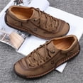 thumbnail image 6 of LASUDRAA Mens Shoes Casual Walking Breathable Working Sneakers Flats Comfortable Dress Shoes, 6 of 10