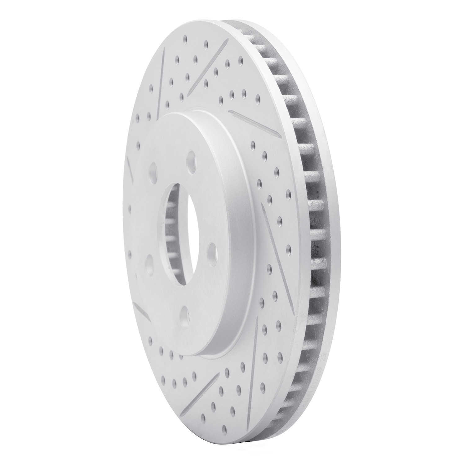 Dynamic Friction Company 830-54056L DFC Geoperformance Rotor - Drilled and Slotted