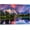 Teton 02, variant on Grand Teton Canvas Wall Art National Park Scenery Photo Poster Framed Art Prints Mountain River Pictures Wall Decor Sunset Clouds Artwork for Bedroom 12x16inch