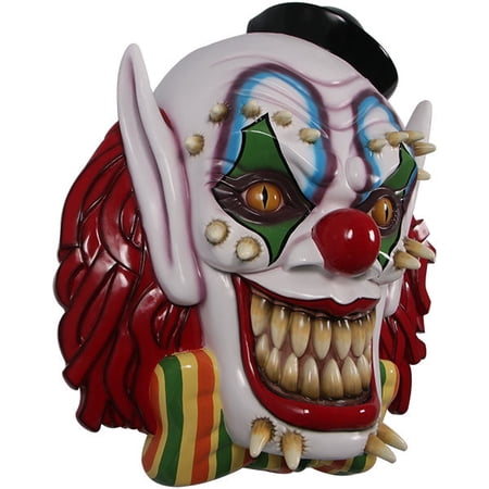 Scary Clown Head Over Sized Statue
