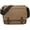 Brown, variant on Large Vintage Canvas Messenger Shoulder Bag Travel Crossbody Purse Briefcase Business Bag for 15inch Laptop