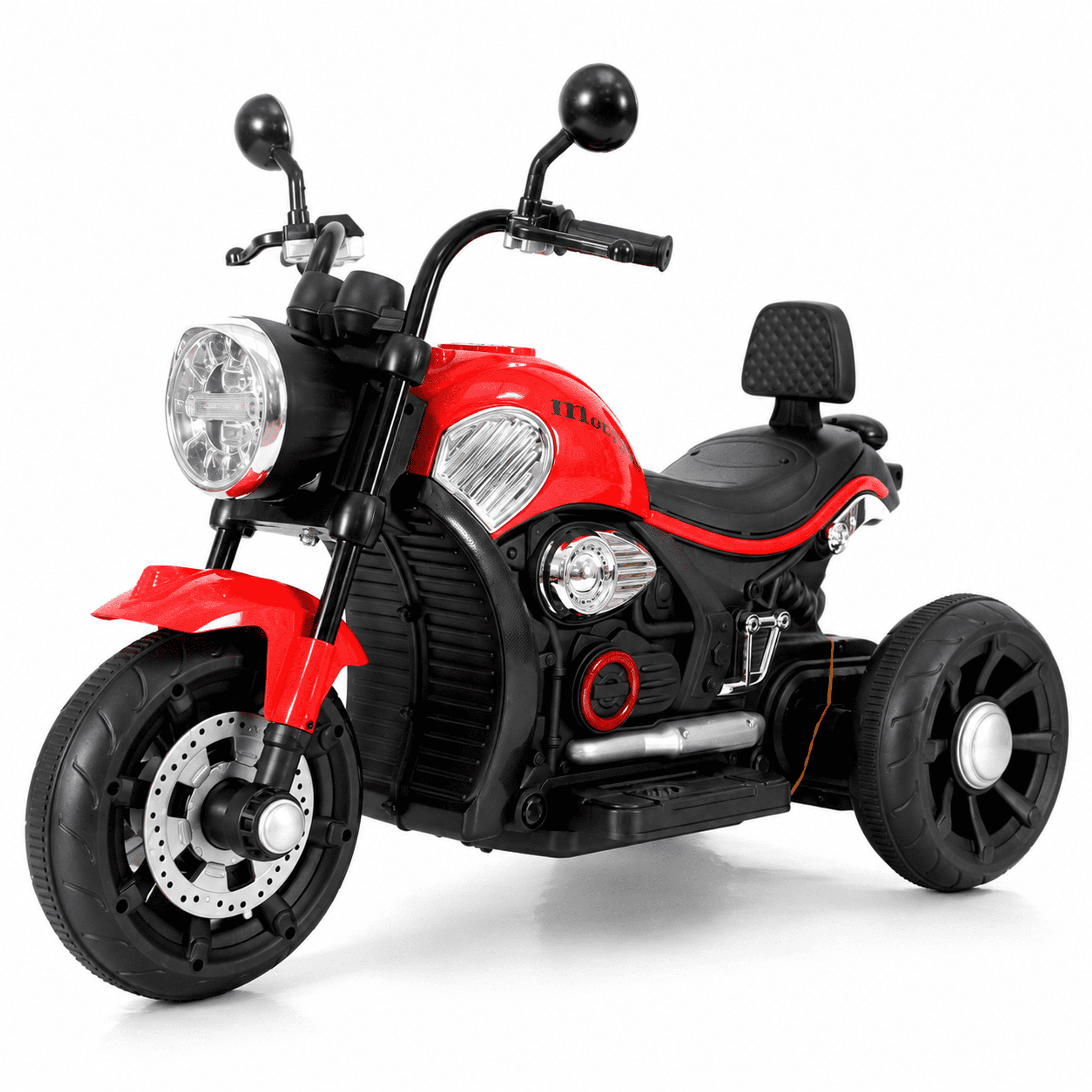 Gymax, Kids Ride On Chopper Motorcycle, Pink, 6V Rechargeable Toy