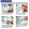 thumbnail image 3 of iSpring F9K 1-Year Filter Replacement Supply Set for 6-Stage Reverse Osmosis Water Filtration Systems, 9-Piece, 3 of 7