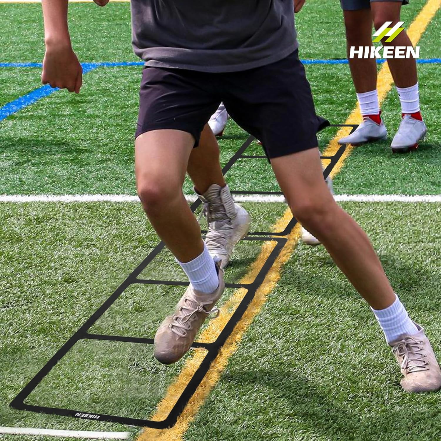 Adoreal Agility Ladder - Speed Ladder for Football, Basketball - Durable Rubber Training Ladder for Footwork with Carry Bag, No Assembly, Portable & Non-Slip Agility Football Training Equipment