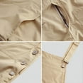 thumbnail image 5 of INCERUN Men's Lightweight Dungarees Bib Pants Cargo Overalls Jumpsuits Playsuits, 5 of 6