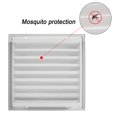 thumbnail image 4 of Hon&Guan Ventilation Exhaust Grille Wall Ceiling Air Vent Grill Ducting Cover Outlet for Heating & Cooling Vents Aluminum Alloy, 4 of 10