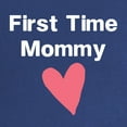 thumbnail image 2 of CafePress - Cute First Time Mommy Maternity T Shirt - Maternity Dark T-Shirt, 2 of 3