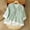 #179-Green, variant on Ounisa Shirts Peasant Blouses Cotton Embroidered 3/4 Sleeve Summer V Neck Tunic Bohemian Tops Boho Clothes for Women