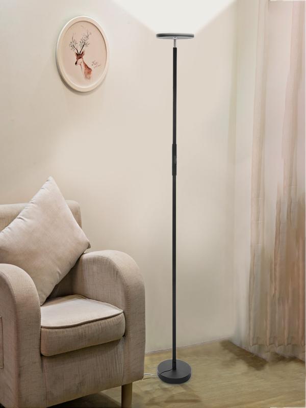 RGB LED Floor Lamp Dimmable Light Remote control Via Android and IOS