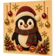 thumbnail image 7 of Christmas Decor Santa Pearl Art Kit for Adults | Diamond Painting Kit With Frame, DIY Home Decor Wall Art, Beginner DIY Seasonal Party Gift, 7 of 7