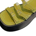 thumbnail image 6 of Women Platform Slide Sandals Summer Streets House Slippers Platform Slippers 35, 6 of 7