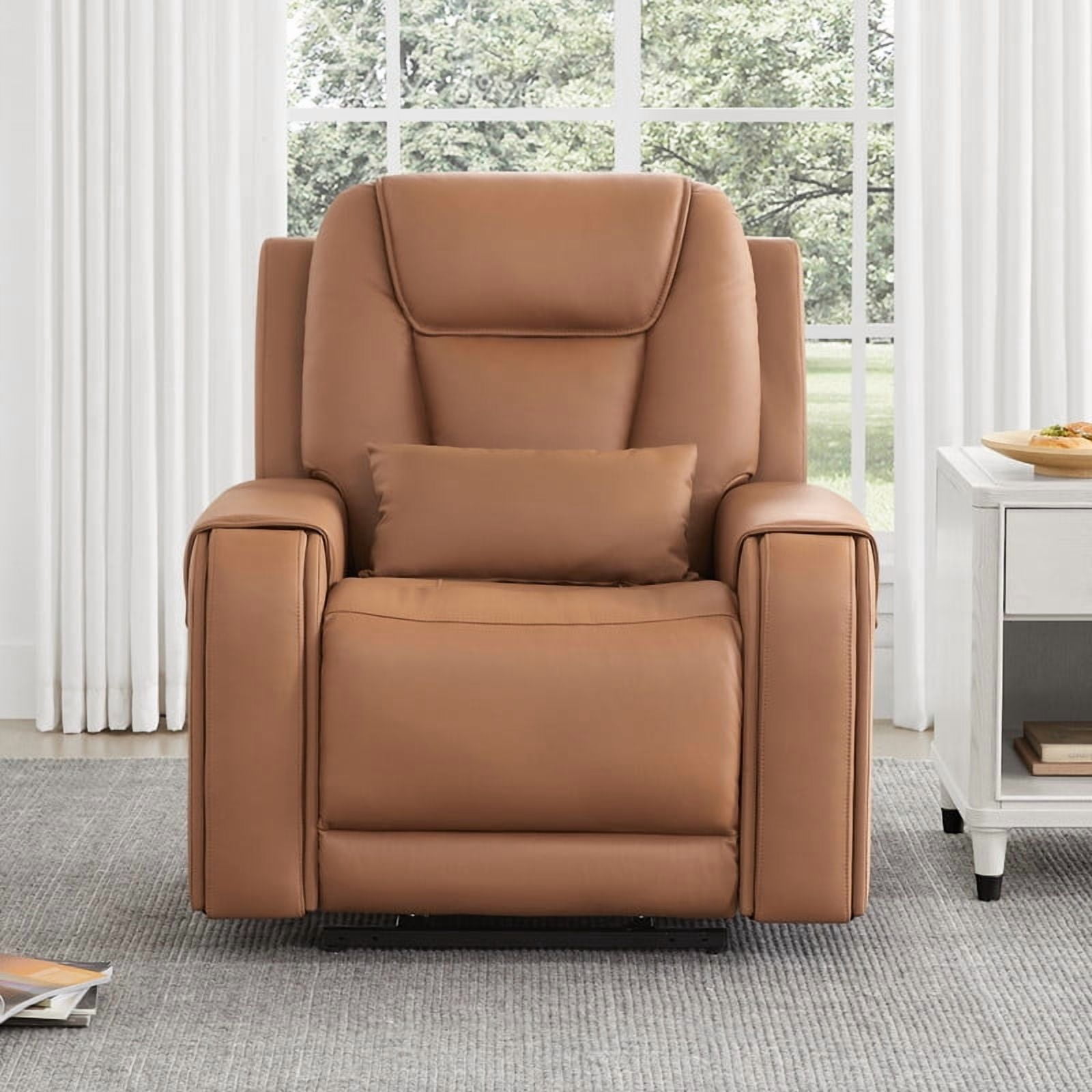 CHITA Lift Recliner with Heat and Massage for Elderly, Saddle