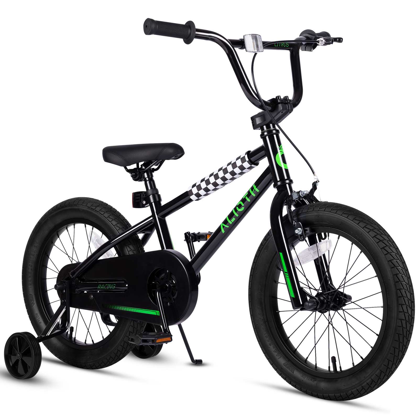 Vollsch BMX Style 16 Inch Kids Bike with Training Wheels