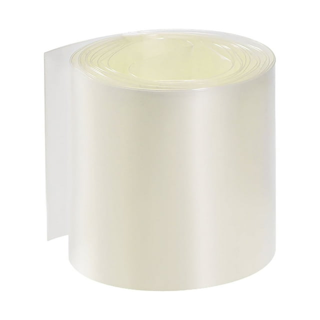 Tubo Termorretráctil de 60mm de Ancho Plano Pre Cortado para Tres 18650 de 5m de Largo Transparente