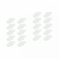 GJX 20 Pairs Eyeglasses Non-slip Nose Pads Glasses Nose Cushions Anti-skid Nose Pads Glasses Nose Pads Increased Silica Gel