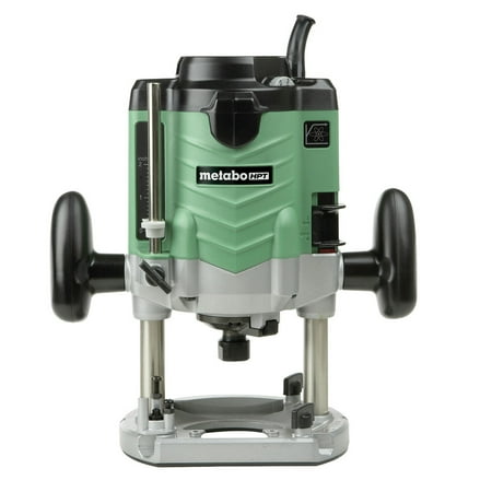 Metabo HPT M12VEM 3-1/4 HP Variable Speed Plunge Router with 1/2 in. (Best Router Collet Extension)