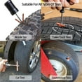 thumbnail image 6 of 60Pcs Tire Repair Plugs Car Tire Puncture Recovery Tyre Tubeless Seal Plug Strip, 6 of 9
