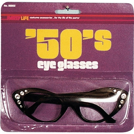 50s Style Glasses Halloween Accessory