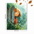 thumbnail image 3 of Kid Peeking Fence Canvas Print Kids Room Playroom Home Wall Art Decor, 3 of 8