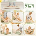 thumbnail image 4 of Goodevas Montessori Wooden Climbing Set 5 in 1 for Toddlers, 4 of 8