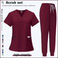 thumbnail image 1 of Summer Short Sleeve Work Suit Women Men's Uniforms Doctor's, 1 of 6