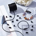 thumbnail image 5 of 30Sets Black 23M Rattail Satin Cord Nylon Silky Lanyard Cords with Clasp Plastic Breakaway Safety Clasps Bulkle for Necklaces Bracelets Keychains Lanyards Jewelry Making DIY Crafts, 5 of 6