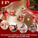 thumbnail image 4 of Adornos navideños con forma de diamante Skylety, 20 unidades, 4 of 4