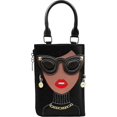 thumbnail image 1 of Bolso de mano tipo cartera de cuero con asa superior, personalizado, en 3D, para mujer, bandolera de hombro, 1 of 5