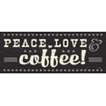 thumbnail image 2 of Pela Studio 32x15 White Modern Wood Framed Museum Art Print Titled - Coffee Lovers IV, 2 of 4