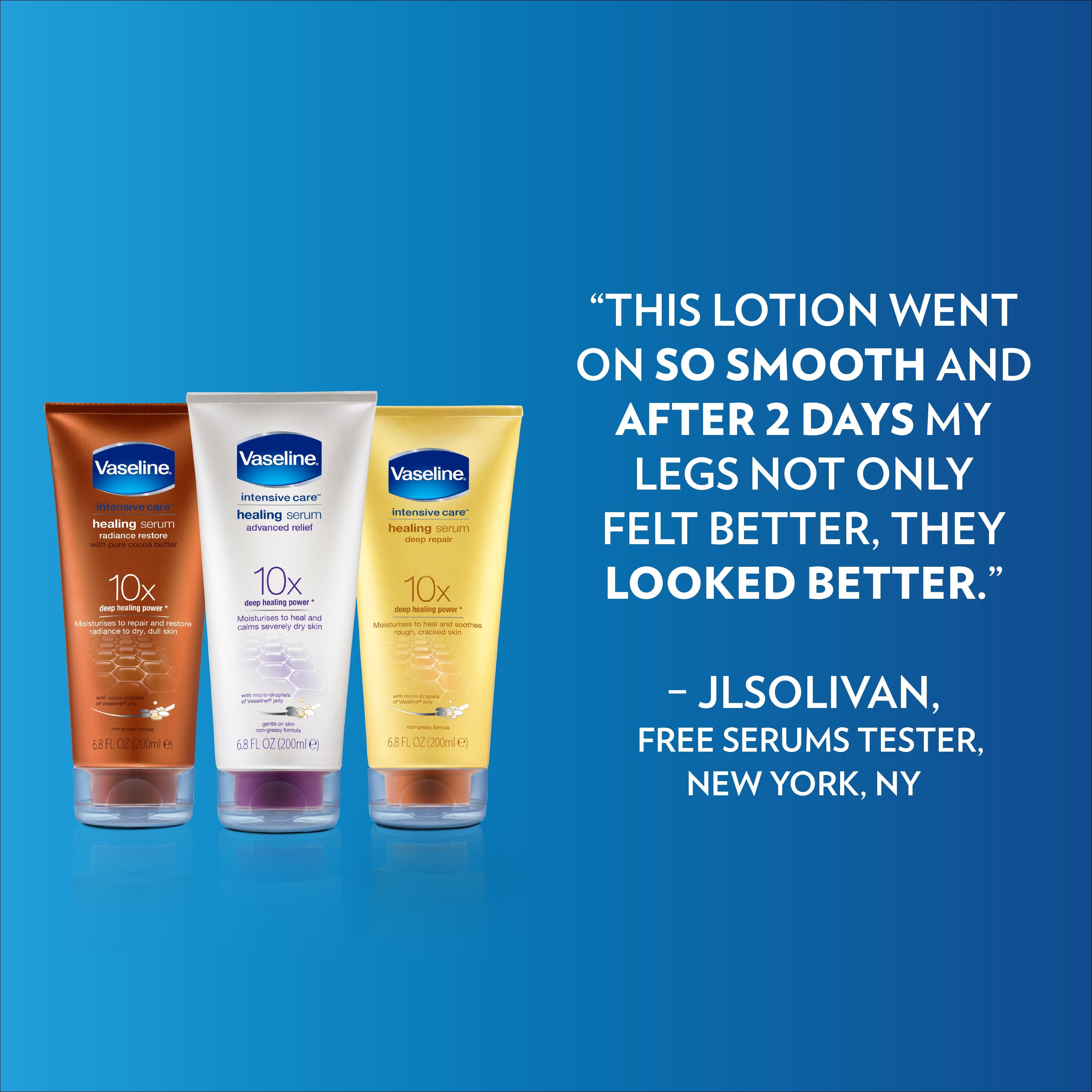 vaseline serum body lotion