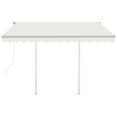 thumbnail image 4 of vidaXL Electric Awning Retractable Awning Canopy with Posts for Deck Porch, 4 of 11