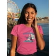 thumbnail image 2 of Ocean Spirit Boat Shaped T-Shirt Women -Image by Shutterstock, Female 3X-Large, 2 of 4