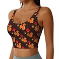 thumbnail image 2 of Pofeuu Cute Squirrel Print Sports Bra for Women Sexy Vest Yoga Running Gym Fitness Crop Bras Tops-Large, 2 of 8