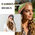 thumbnail image 4 of XXXFLOWER 6 Pcs Head Bands for Women Trendy Wide Knotted Headband Workout Fitness Yoga Athletic Head Wraps Tie-Dye Hair Accessories, 4 of 6