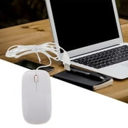 ماوس Ultra Thin Gaming Mouse Wired Usb Gamer Mice for Gaming Computer Pc 3 Buttons 1200dpi Optical 3d Roller Usb Gaming Mouse O6J9