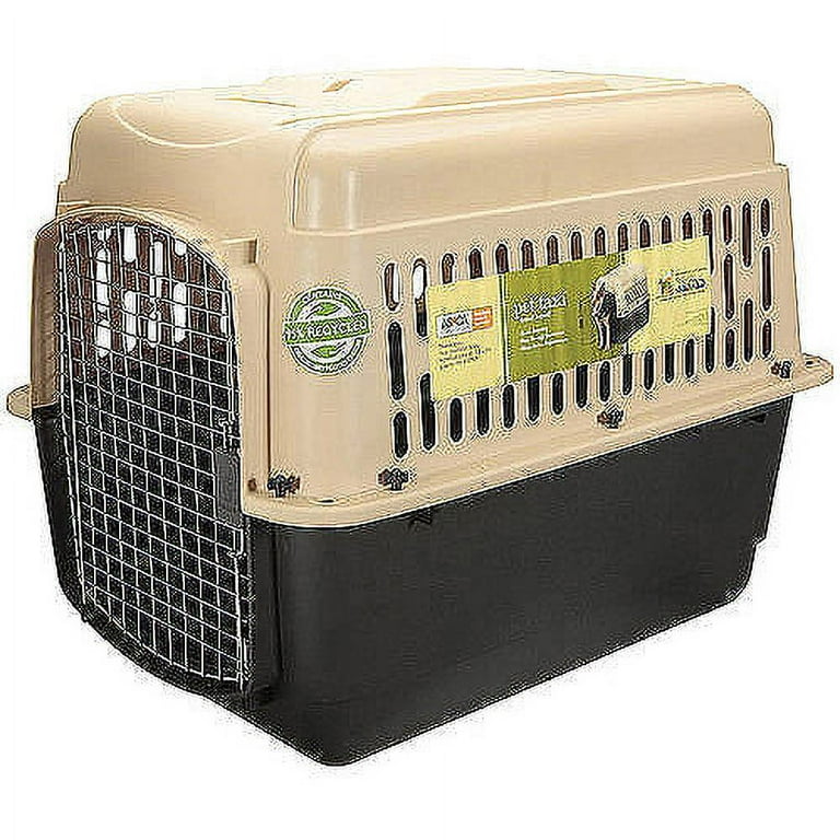 Petmate Soft Sided Pet Kennel Cab & Carrier, Medium, Black