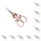 thumbnail image 2 of Tijeras profesionales de costura Kenally corte de precisión bronce 10Conjunto, 2 of 6