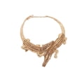 thumbnail image 4 of Women Fashion Necklace Gold Metal Crocodile Alligator Pendant, 4 of 7